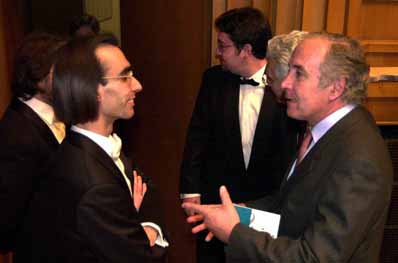 2003 - Depois de um concerto no Luxemburgo com Sua Excelência Embaixador de Portugal